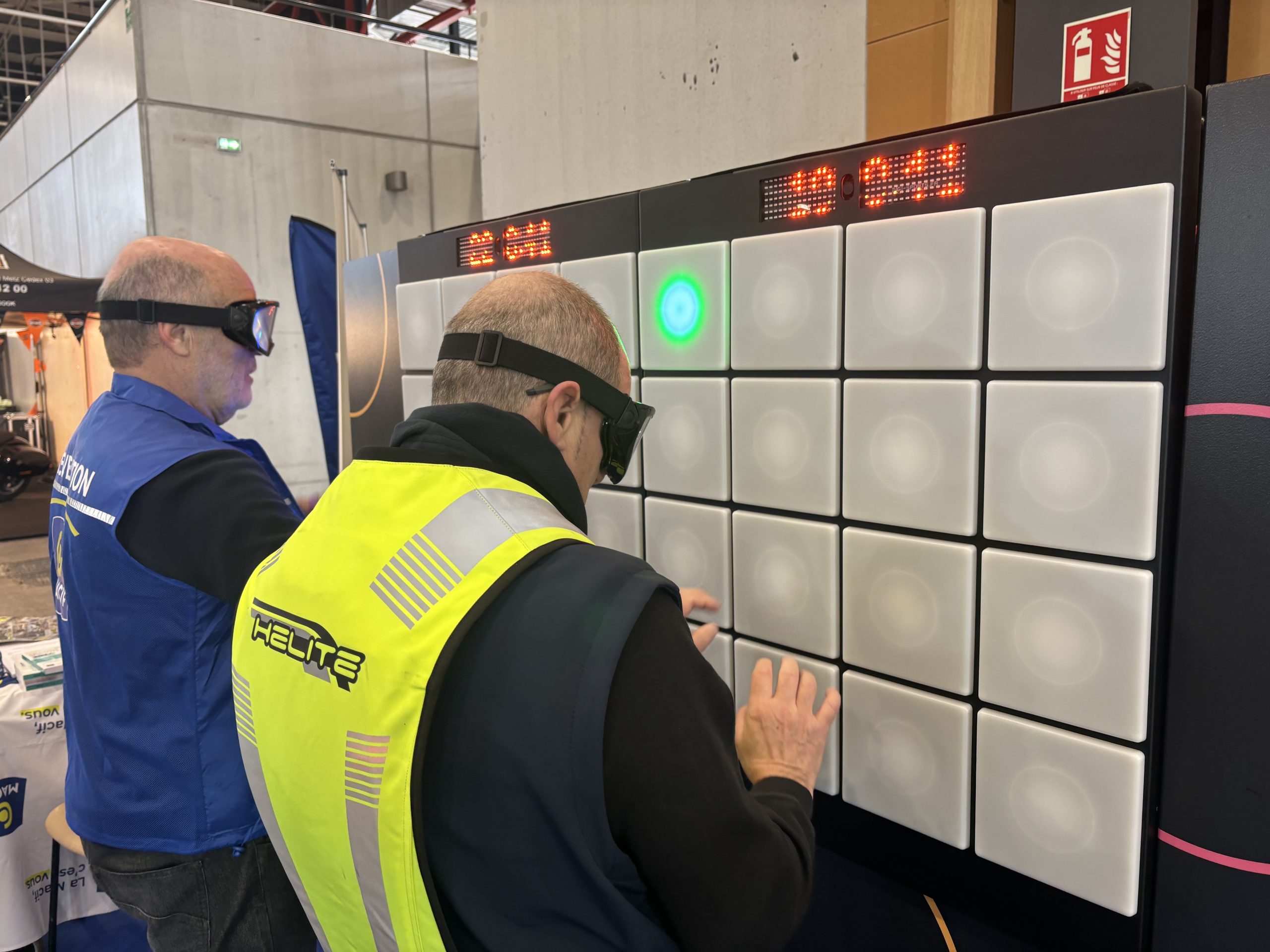 Atelier sécurité routière lunettes simulation alcoolémie